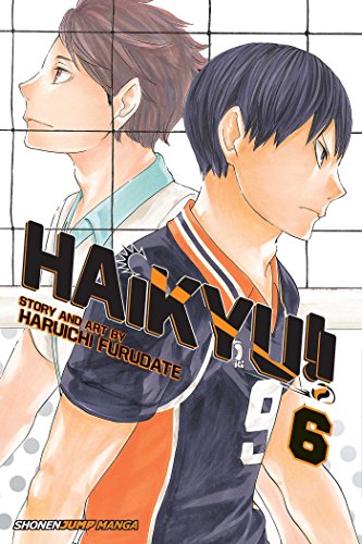 Manga cover featuring two volleyball players in uniform with a net in the background.