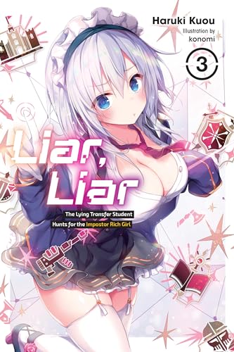 Cover of "Liar Liar" light novel volume 3, featuring anime-style girl.