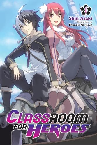 Novel cover featuring two anime characters and large title text.