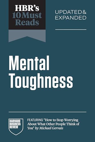 Book cover: "Mental Toughness" by Harvard Business Review, updated edition.