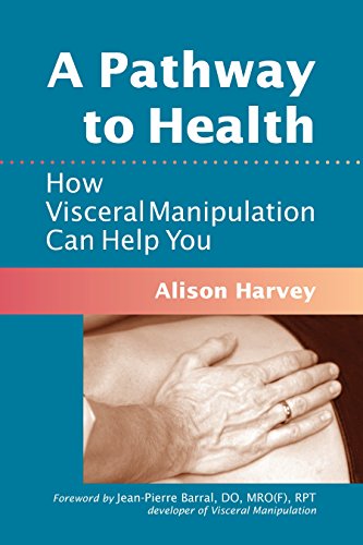 Book cover: hands on lower back, text reads "A Pathway to Health.