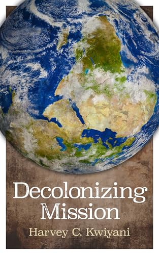 Book cover: Earth image with title “Decolonizing Mission” and author name.