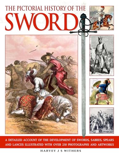 Book cover: “Pictorial History of the Sword” with historical illustrations.
