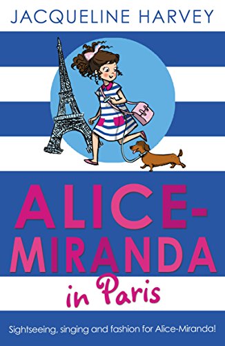 Book cover: girl with dog in front of the Eiffel Tower.