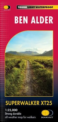 Map cover showing a grassy path leading to distant mountains.
