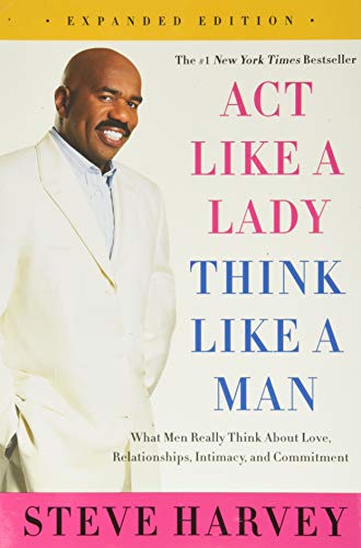 Book cover featuring Steve Harvey with red and blue title text.