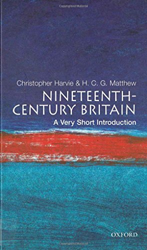 Book cover: "Nineteenth-Century Britain" with abstract blue and red bands.