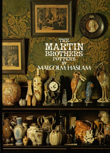 Book cover featuring antique pottery displayed on a dark wood shelf.