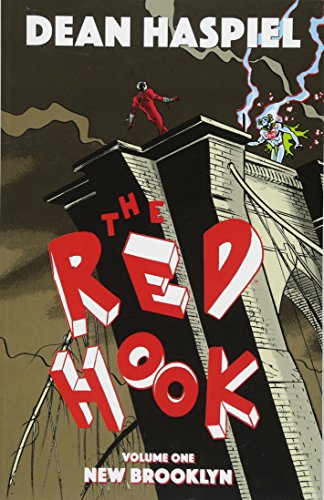 Comic book cover: “The Red Hook” with a red-suited figure on a building.