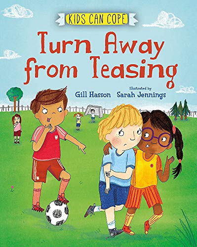 Book cover depicting children, one teasing and two looking upset.