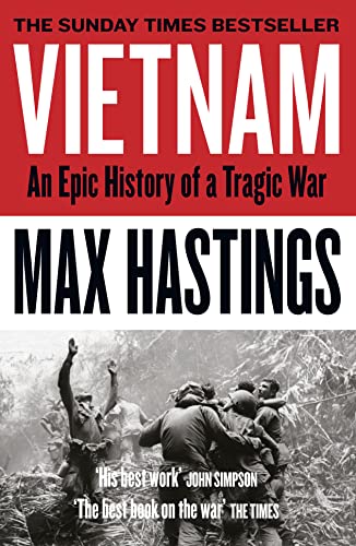 Book cover: "Vietnam" by Max Hastings, depicting soldiers in combat.