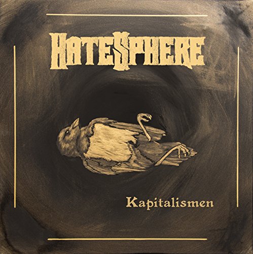 Album cover featuring a dead bird on a dark background with gold text.