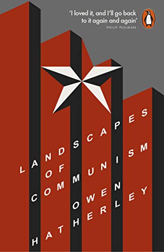 Book cover: red and black geometric design with text “Landscapes of Communism.”
