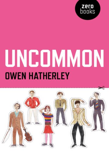 Book cover: "Uncommon" by Owen Hatherley, with illustrated paper doll figures.