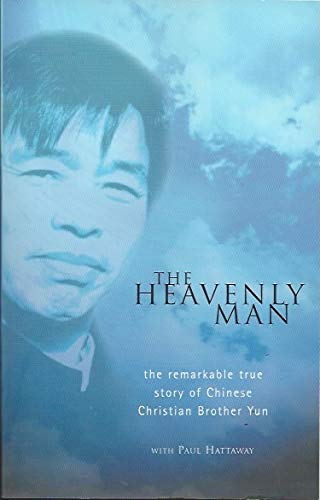 Book cover featuring a portrait of Brother Yun against a blue, cloudy sky background.