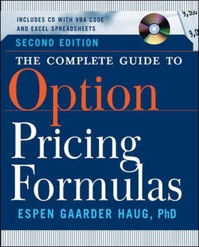 Book cover: “The Complete Guide to Option Pricing Formulas,” second edition.