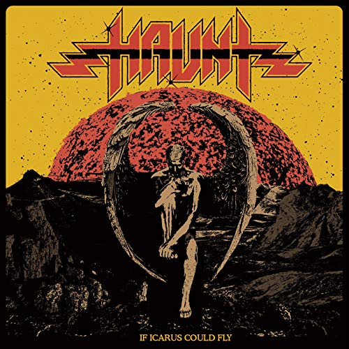 Album cover: Haunt, "If Icarus Could Fly", featuring a fallen angel.