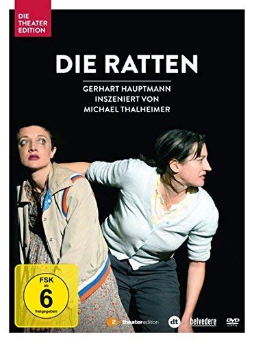 DVD cover for "Die Ratten" featuring two actors against a black background.