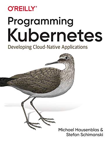Book cover: “Programming Kubernetes” with a bird illustration.