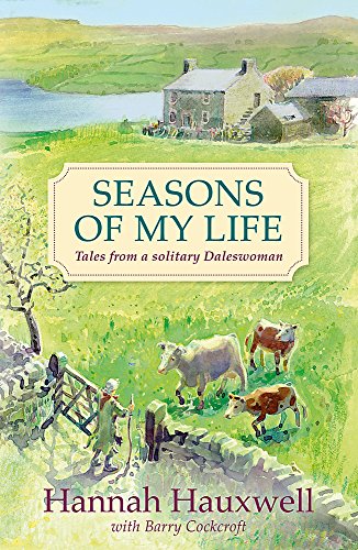 Book cover: watercolor painting of a farm scene with cows and stone walls.