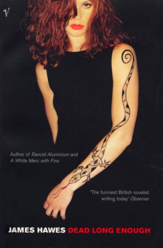 Book cover: woman with red hair and a long arm tattoo.