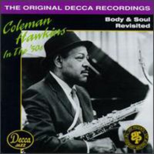 CD cover featuring Hawkins and Coleman, a jazz musician with a saxophone.