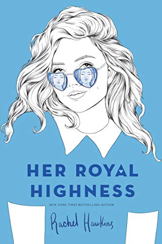 Book cover: woman with wavy hair and sunglasses, title "Her Royal Highness".
