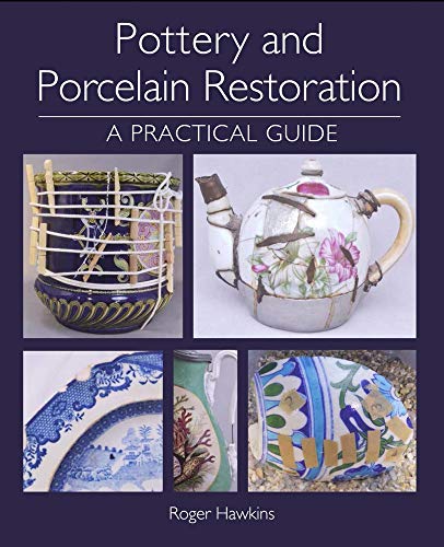 Book cover showing restored broken pottery and porcelain pieces.