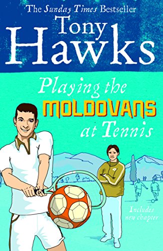 Book cover: illustrated man with tennis racket and soccer ball.