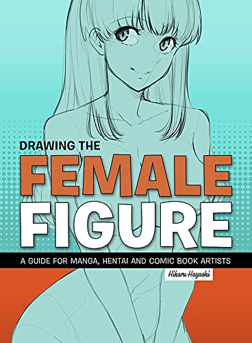 Book cover featuring a line-art anime woman against a blue and orange background.