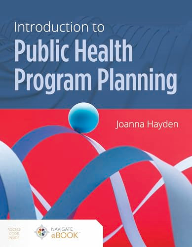 Book cover: "Introduction to Public Health Program Planning" with abstract design.