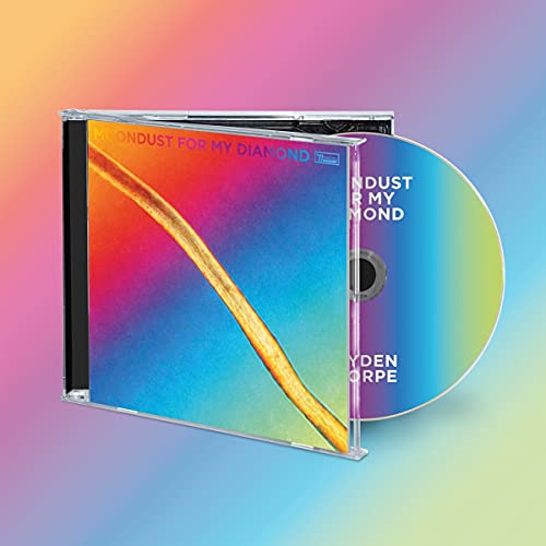 Hayden Thorpe CD, “Moondust For My Diamond,” with colorful abstract cover art.