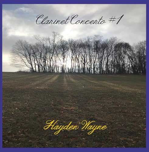 CD cover with a wintry field and trees, text “Hayden Wayne.”