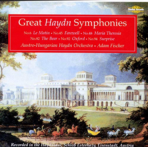 Ahho/fischer - Joseph Haydn: Symphonies, Nos. 6, 45, 48, 82, 92, 94 [CD]