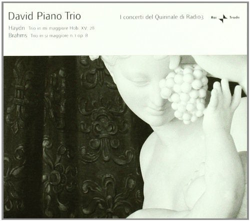 CD cover: black and white image of a sculpture holding grapes.