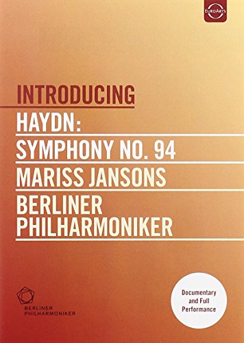 DVD cover for Haydn’s Symphony No. 94 featuring Mariss Jansons and the Berliner Philharmoniker.