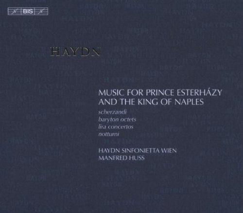 Dark blue album cover with white text and "BIS" logo in the top left corner.