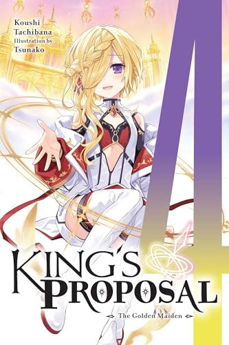 Manga volume cover with blonde anime girl in ornate white and gold clothing.