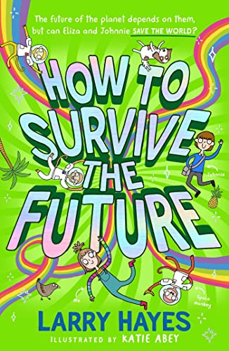Book cover: “How to Survive The Future (Volume 3)” with cartoon characters.