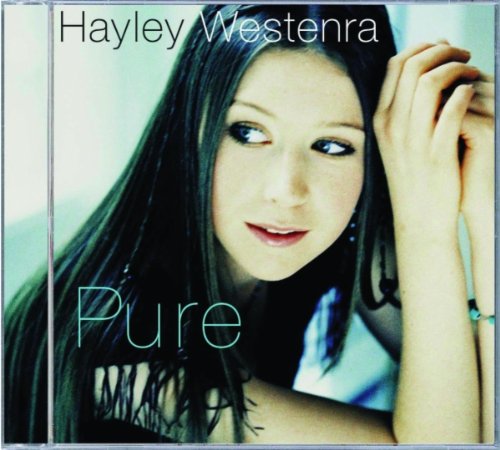 CD cover of Hayley Westenra’s “Pure” album, featuring her portrait.