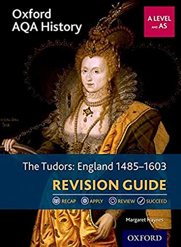 Book cover featuring a portrait of Queen Elizabeth I with text about Tudor history.