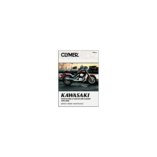 Kawasaki Vulcan 800 & Classic motorcycle repair manual cover.