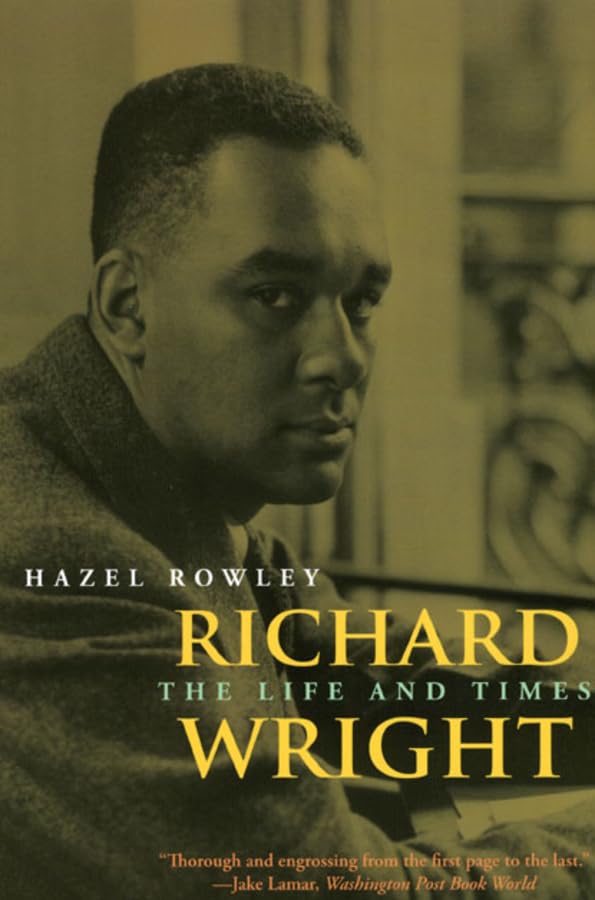 Book cover featuring a portrait of author Richard Wright.