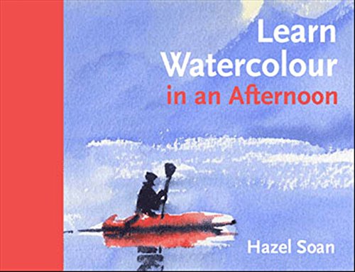 Book cover: watercolour painting of a person canoeing on water.