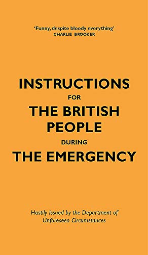 Orange book cover with bold black text: "Instructions for the British People.