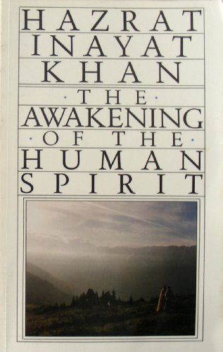 Book cover: "Awakening of the Human Spirit" with a mountain landscape.