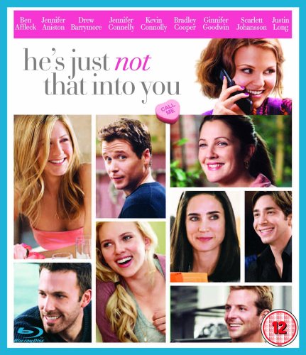 Blu-ray cover for He's Just Not That Into You featuring a collage of cast portraits.