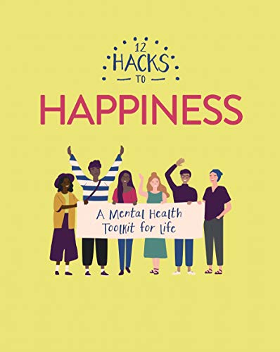 Book cover with diverse people holding a banner reading "A Mental Health Toolkit.