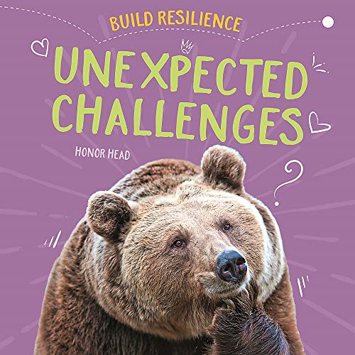 Book cover with a brown bear and the title “Unexpected Challenges.”