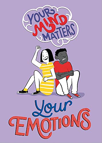 Book cover with cartoon illustrations of two young people and text.